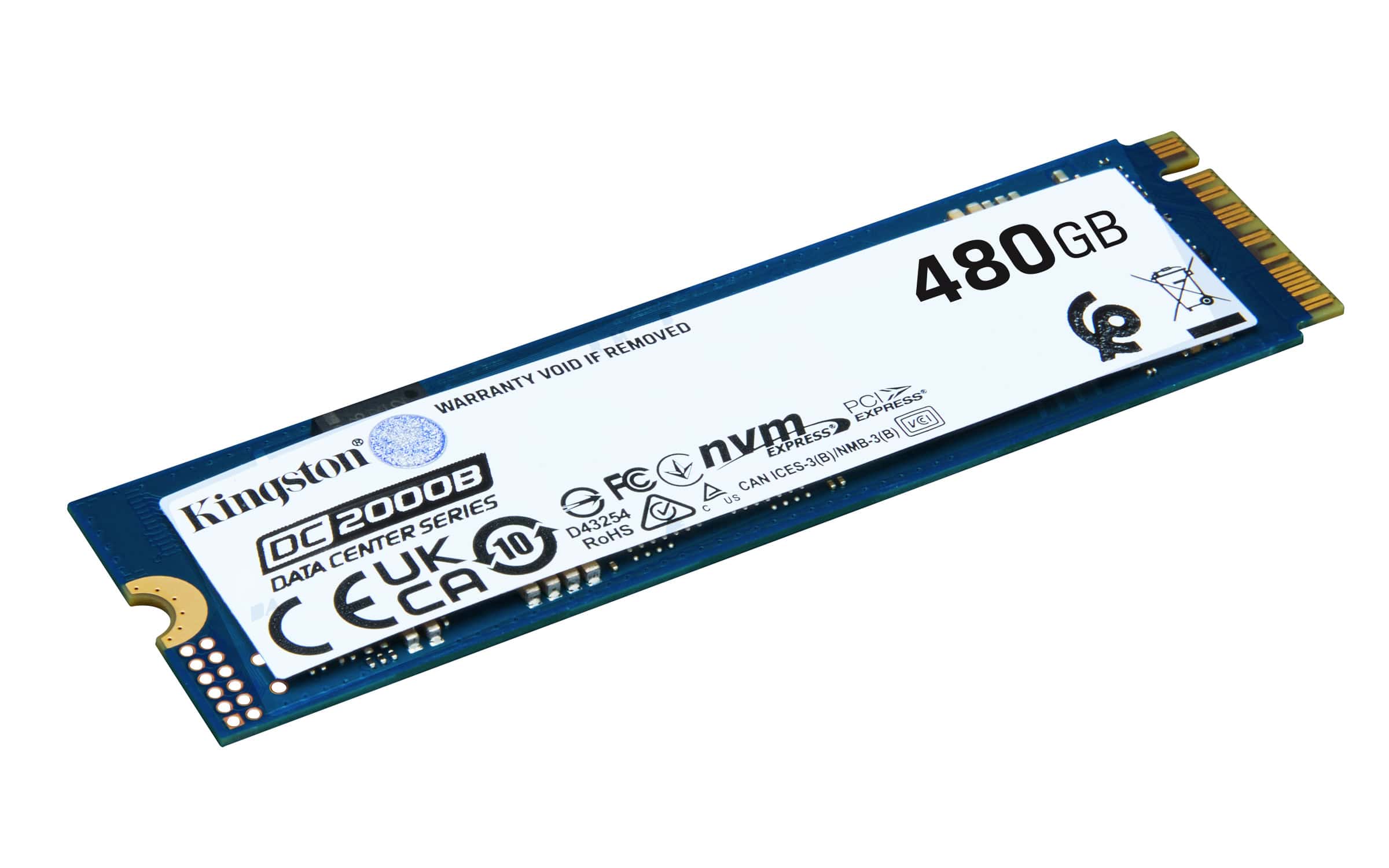 Kingston Technology 480G DC2000B M.2 4.0 M.2 2280 SSD (SEDC2000BM8/480G) thumbnail