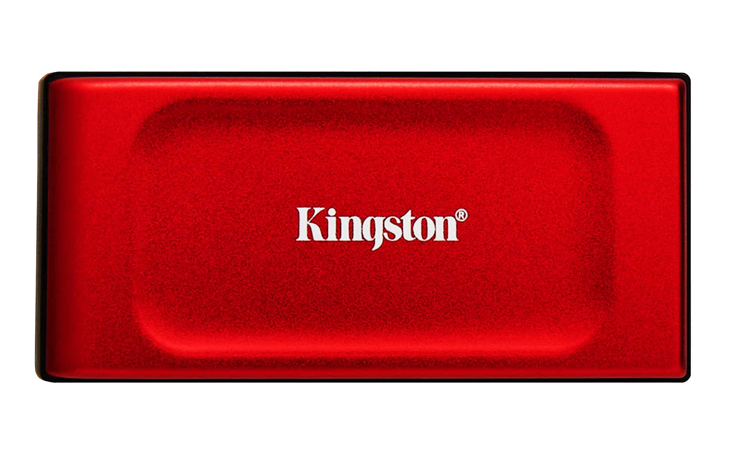 Kingston Technology 1TB XS1000 Red External USB 3.2 Gen 2 Draagbare Solid State Drive (SXS1000R/1000G) thumbnail
