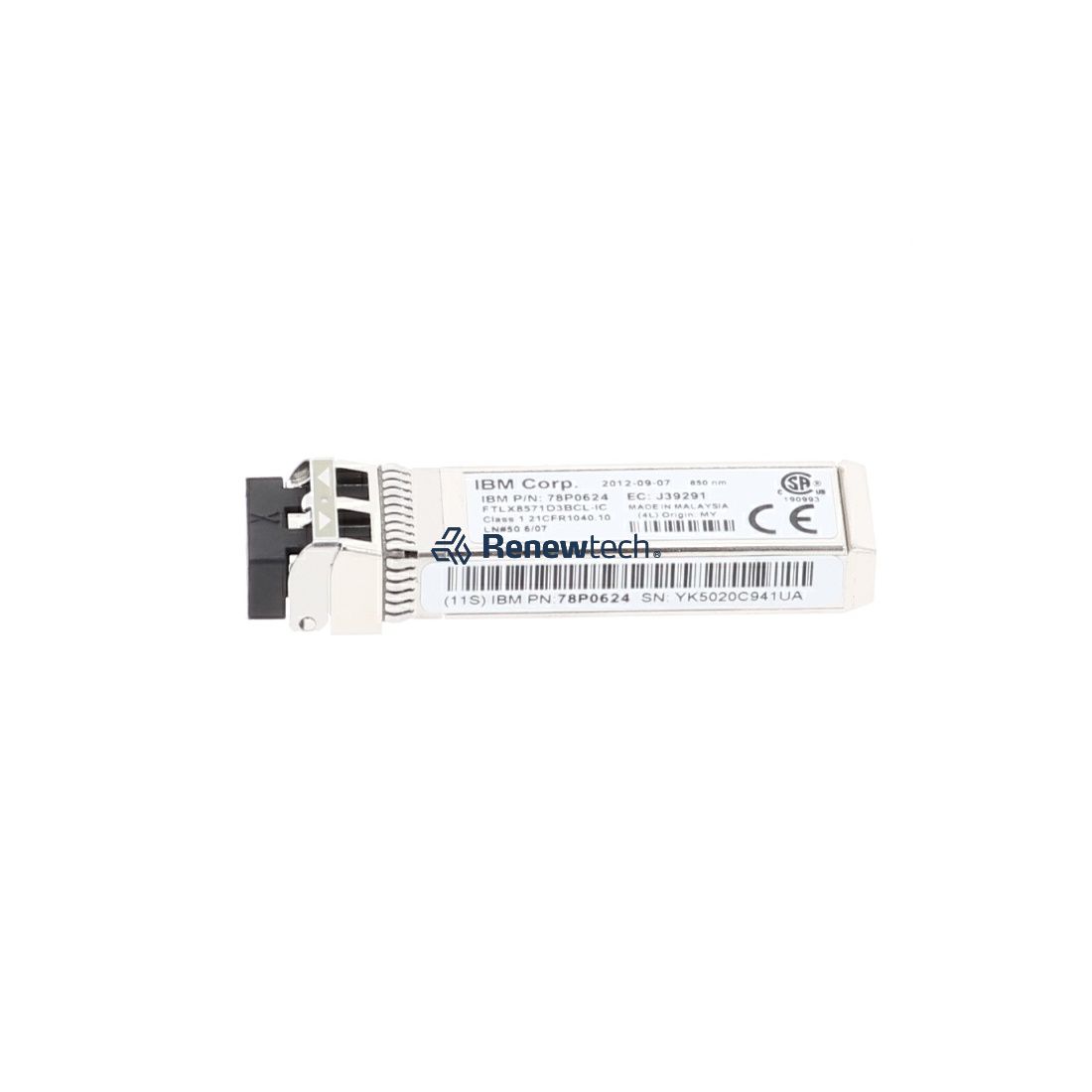 Lenovo IBM 10GbE SW SFP+ Transceiver (49Y8578) thumbnail