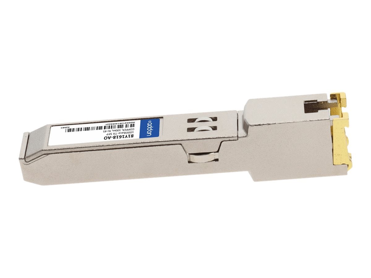 Lenovo SFP 1000Base-T (RJ-45) Transceiver (81Y1618) thumbnail