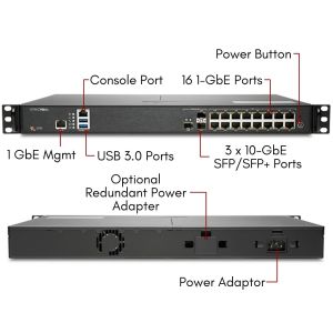 SONICWALL NSa 2700 HIGH AVAILABILITY (02-SSC-7367) thumbnail