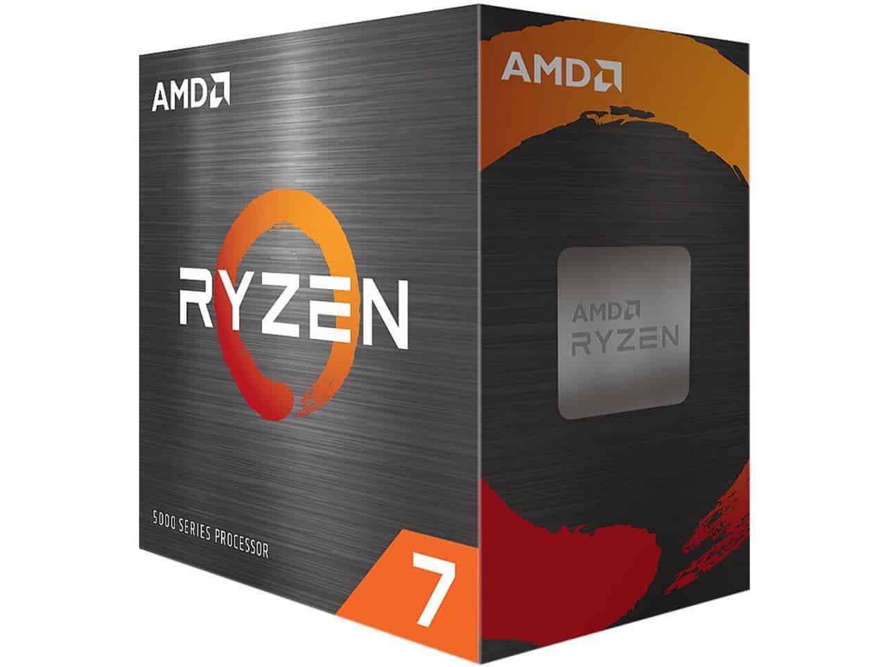 AMD Ryzen 7 5800XT processor 3.8 GHz 36 MB L2 & L3 Box (100-100001582BOX) thumbnail