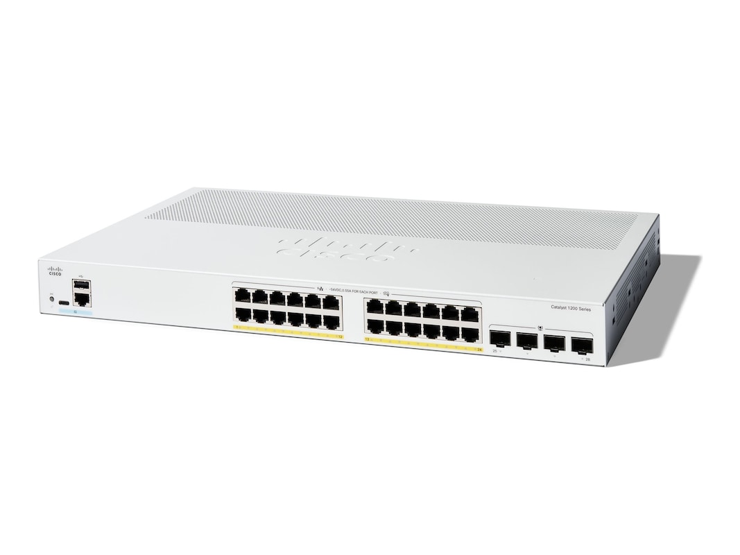 Cisco Catalyst 1200 24p GE 4x1G SFP (C1200-24T-4G) thumbnail