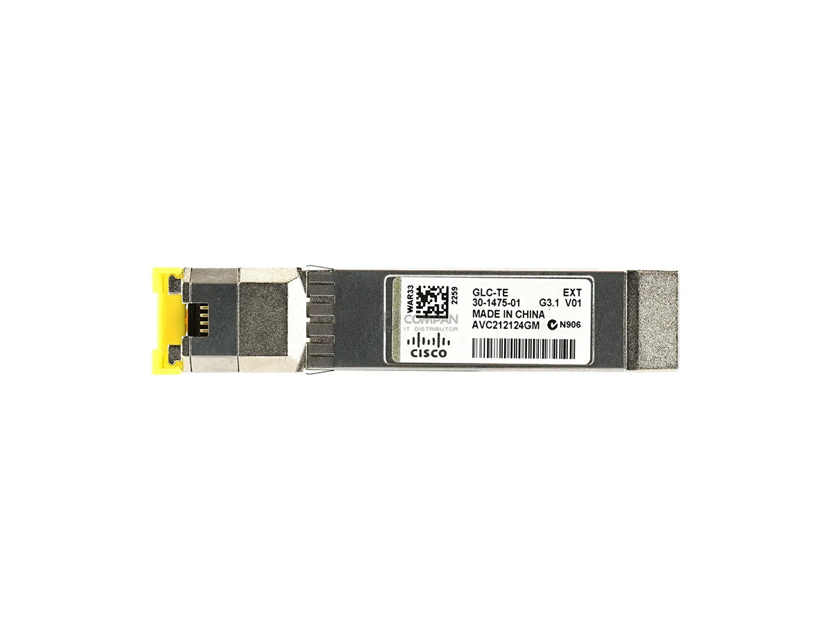 Cisco SFP MINI-GIBC TRANSCEIVER (GLC-TE-C) thumbnail