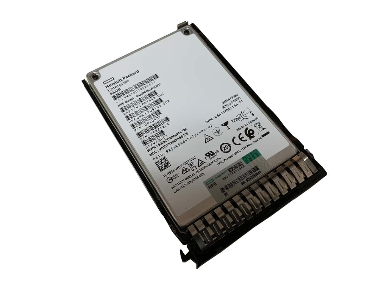 HP SPS-DRV SSD 800GB SFF SAS MU DS SC (P49744-001) thumbnail