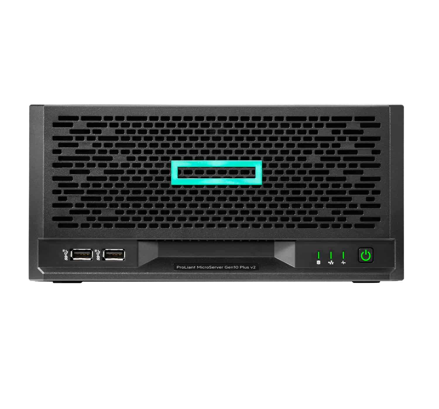 Hewlett Packard Enterprise ProLiant MicroServer Gen10+ v2 server Ultra Micro Tower Intel® Xeon® E-2314 2,8 GHz 16 GB DDR4-SDRAM 180 W (P54649-421) thumbnail Hewlett Packard Enterprise ProLiant MicroServer Gen10+ v2 server Ultra Micro Tower Intel® Xeon® E-2314 2,8 GHz 16 GB DDR4-SDRAM 180 W (P54649-421) thumbnail