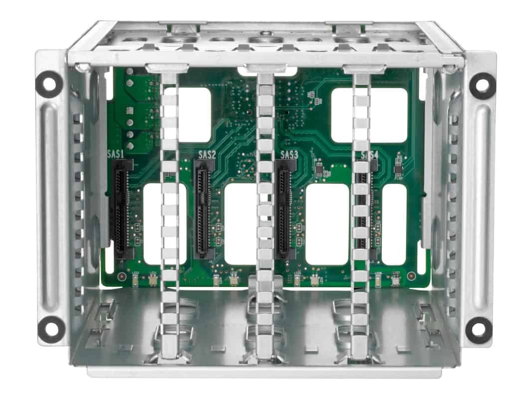 HPE ProLiant DL385 Gen11 2SFF Tri-Mode U.3 x4 BC Front/Tertiary Drive Cage Kit (P55091-B21) thumbnail