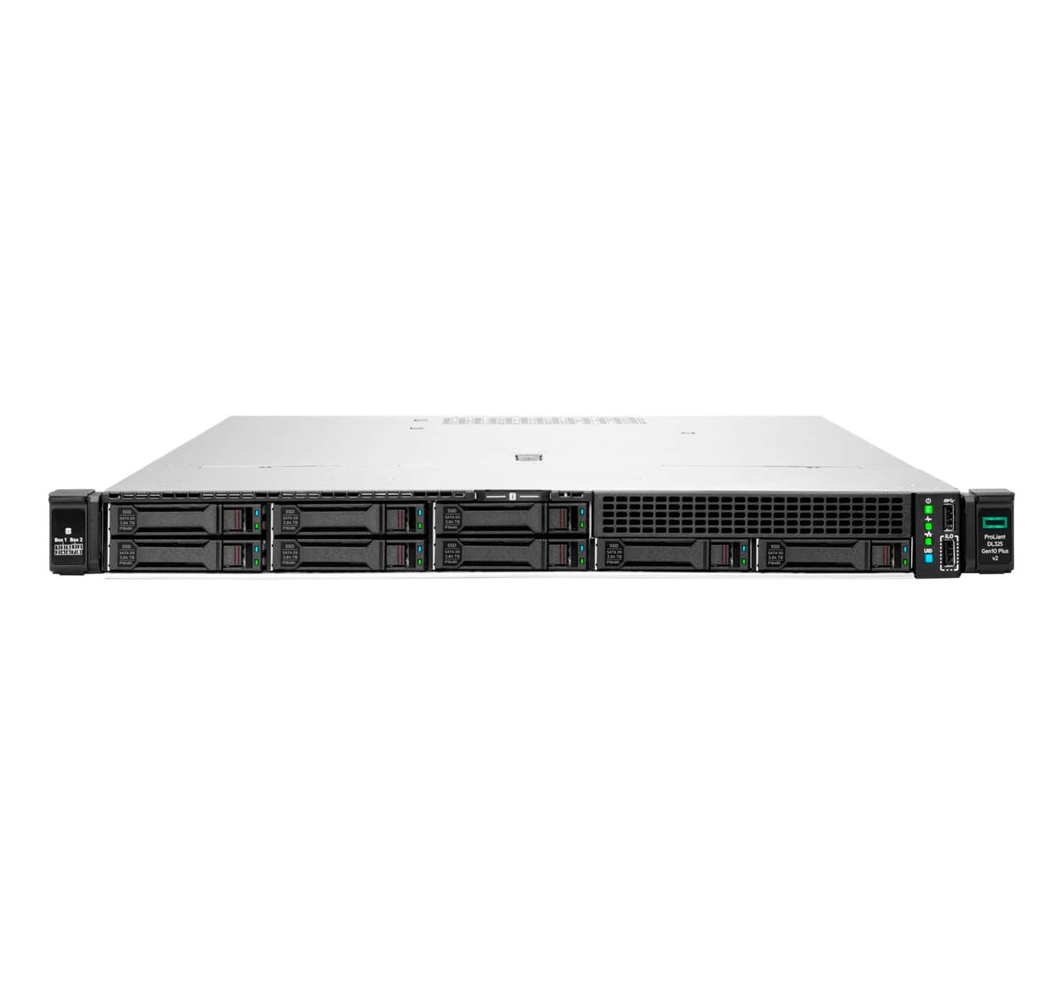 Hewlett Packard Enterprise ProLiant DL325 Gen10+ v2 server Rack (1U) AMD EPYC 7443P 2,85 GHz 32 GB DDR4-SDRAM 800 W (P55283-421) thumbnail Hewlett Packard Enterprise ProLiant DL325 Gen10+ v2 server Rack (1U) AMD EPYC 7443P 2,85 GHz 32 GB DDR4-SDRAM 800 W (P55283-421) thumbnail
