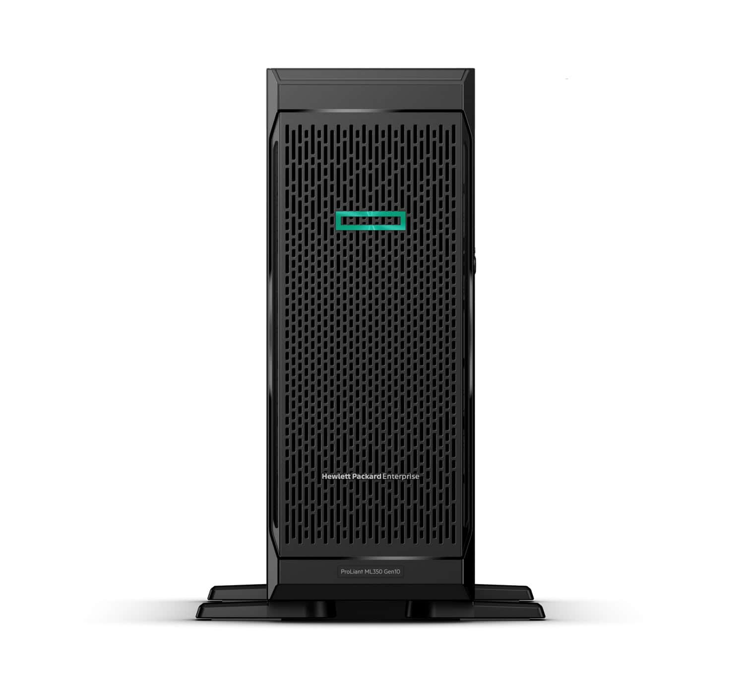 Hewlett Packard Enterprise ProLiant ML350 Gen10 server Tower (4U) Intel® Xeon® Silver 4208 2,1 GHz 16 GB DDR4-SDRAM 800 W (P59546-421) thumbnail Hewlett Packard Enterprise ProLiant ML350 Gen10 server Tower (4U) Intel® Xeon® Silver 4208 2,1 GHz 16 GB DDR4-SDRAM 800 W (P59546-421) thumbnail