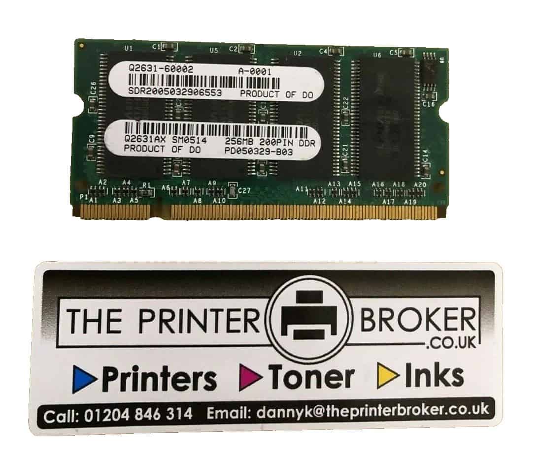HP Memory. 256Mb Dimm (Q2631-67951) thumbnail
