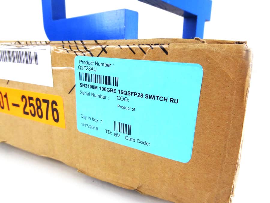 HPE SN2100M 100GbE 16QSFP28 Switch (Q2F23A) thumbnail