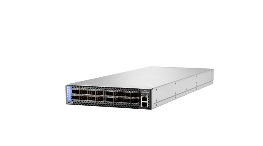 Hewlett Packard Enterprise SN2100M 100GBE 8QSFP28 SWITCH Managed Fast Ethernet (10/100) 1U Zilver (Q2F24A) thumbnail