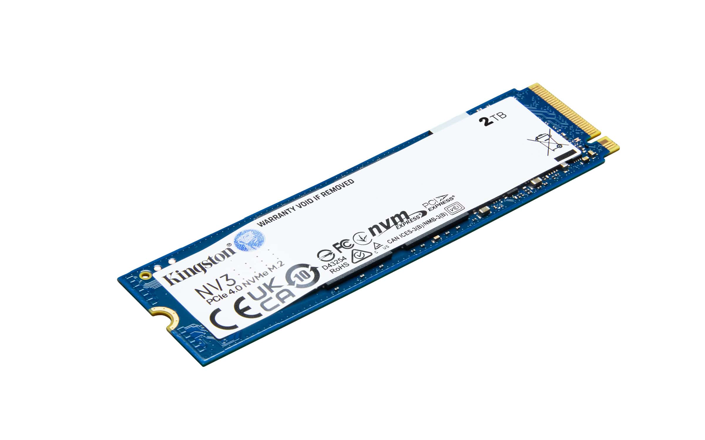 Kingston Technology 2000G NV3 M.2 2280 NVMe SSD (SNV3S/2000G) thumbnail