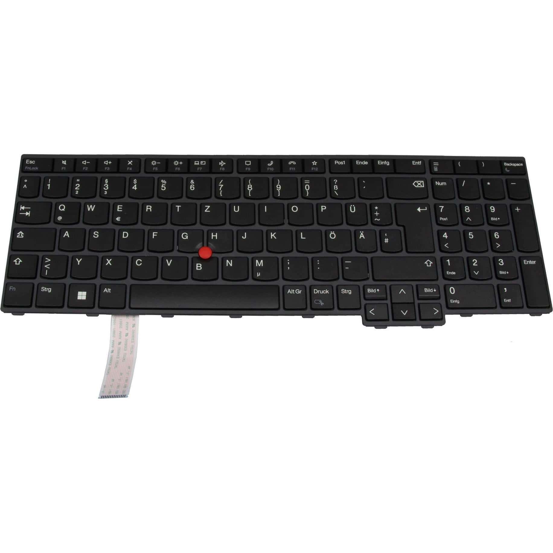 Lenovo Keyb T16/P16s/P16v G1/G2 /L15 G3/G4 DE (5N21D93734) thumbnail