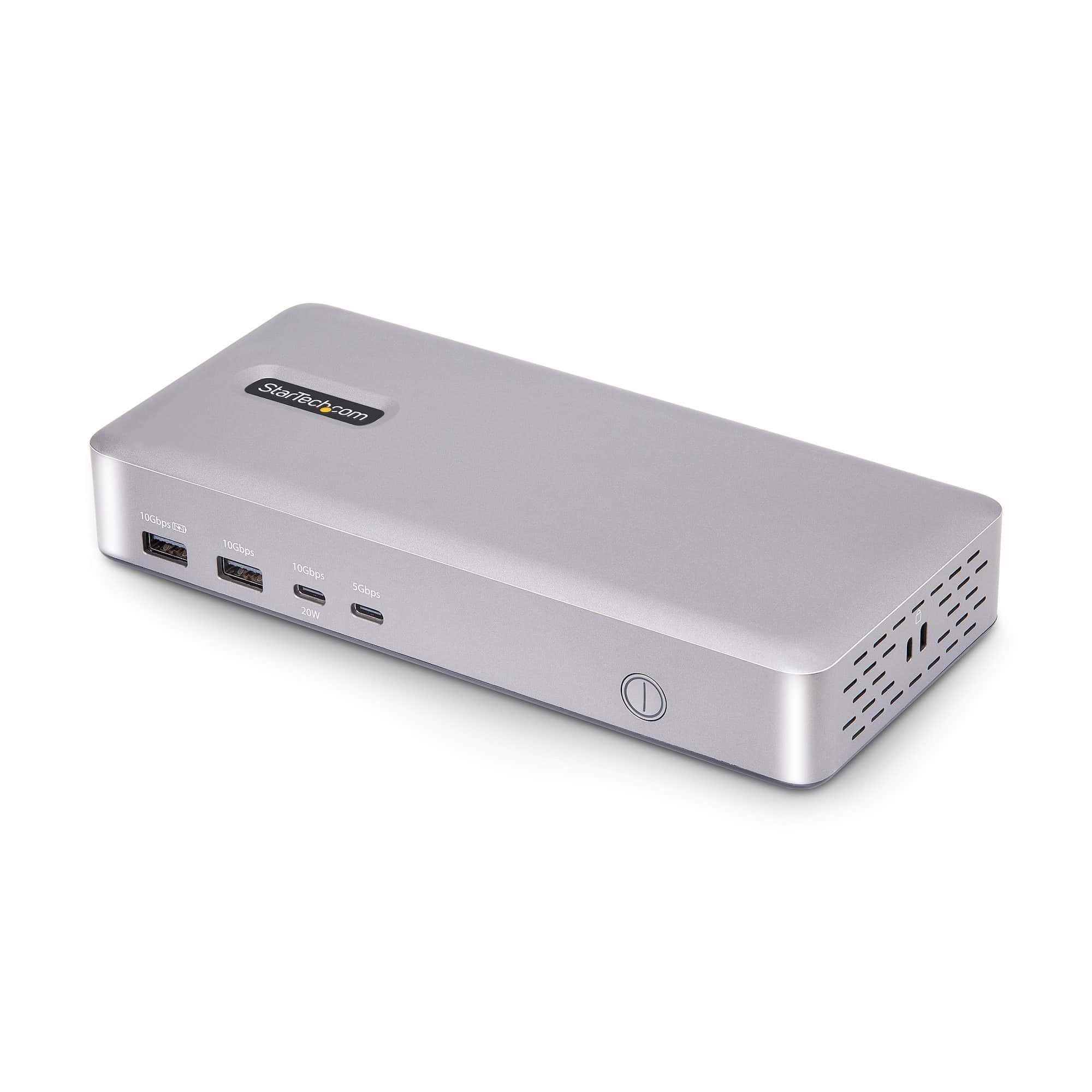 StarTech.com USB4 Docking Station, USB-C 40Gbps, Dual HDMI Video, Tot 2x 4K 60Hz 4:4:4 (RGB) of 2x 4K 120Hz 4:2:2, Multi-Monitor Dock, 6x USB, 2.5GbE, 100W PD (155UE-USB4-DOCK) thumbnail StarTech.com USB4 Docking Station, USB-C 40Gbps, Dual HDMI Video, Tot 2x 4K 60Hz 4:4:4 (RGB) of 2x 4K 120Hz 4:2:2, Multi-Monitor Dock, 6x USB, 2.5GbE, 100W PD (155UE-USB4-DOCK) thumbnail