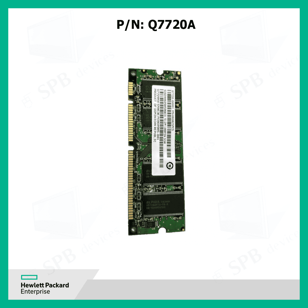 HP 512MB DDR DIMM, Q2628A (Q7720-60001) thumbnail