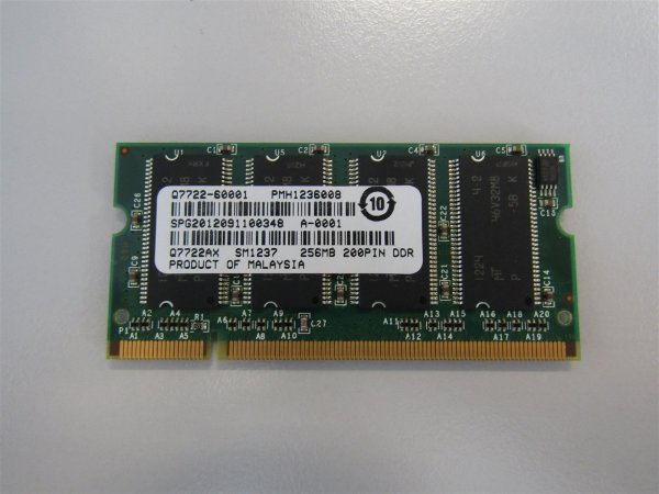 HP Memory. 256Mb Dimm (Q7722-60001) thumbnail