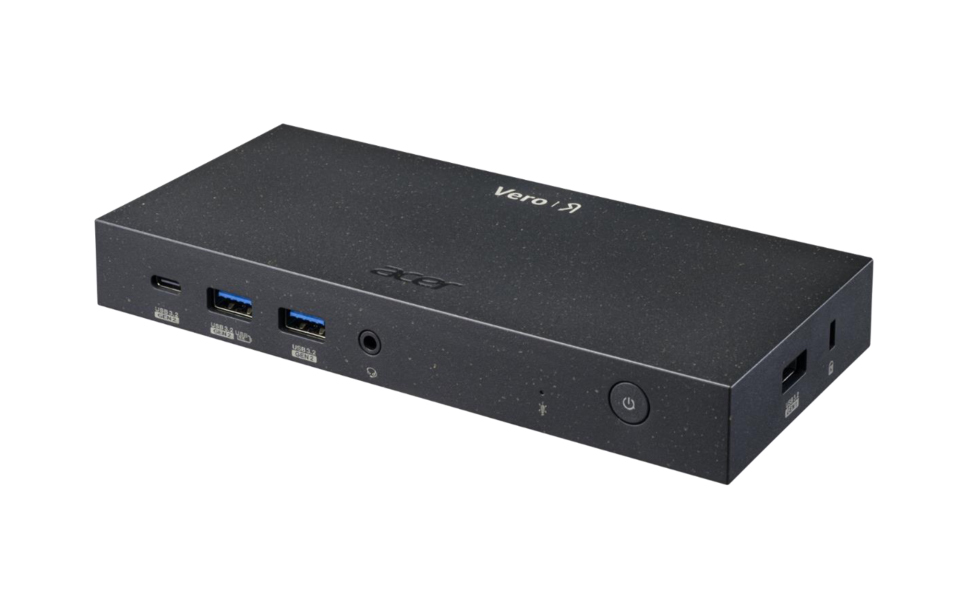 Acer Vero MST Dock M33 100W PD - Black EU (Retail pack) Bedraad USB 3.2 Gen 2 (3.1 Gen 2) Type-C Zwart (GP.DCK11.01A) thumbnail Acer Vero MST Dock M33 100W PD - Black EU (Retail pack) Bedraad USB 3.2 Gen 2 (3.1 Gen 2) Type-C Zwart (GP.DCK11.01A) thumbnail