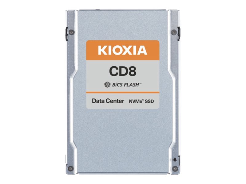 KIOXIA CD8-V Series KCD8XVUG6T40 - SSD - Mixed Use - 6400GB - Datencenter SSD - intern - 2,5 (6,4 cm) - PCIe 4,0 x4 (NVMe) (KCD8 (KCD8XVUG6T40) thumbnail