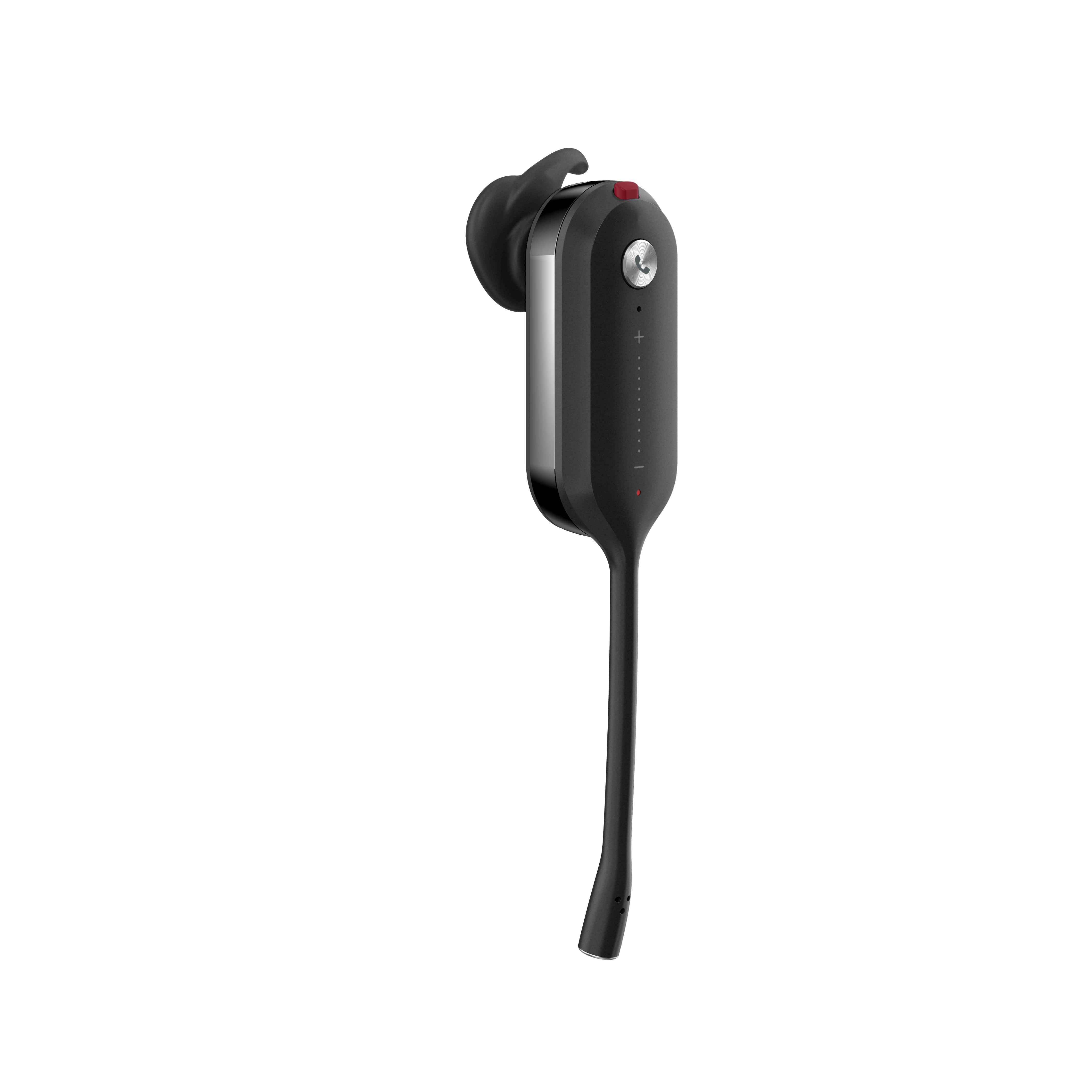 Yealink WHM631UC Headset Draadloos oorhaak Kantoor/callcenter Zwart (1308071) thumbnail