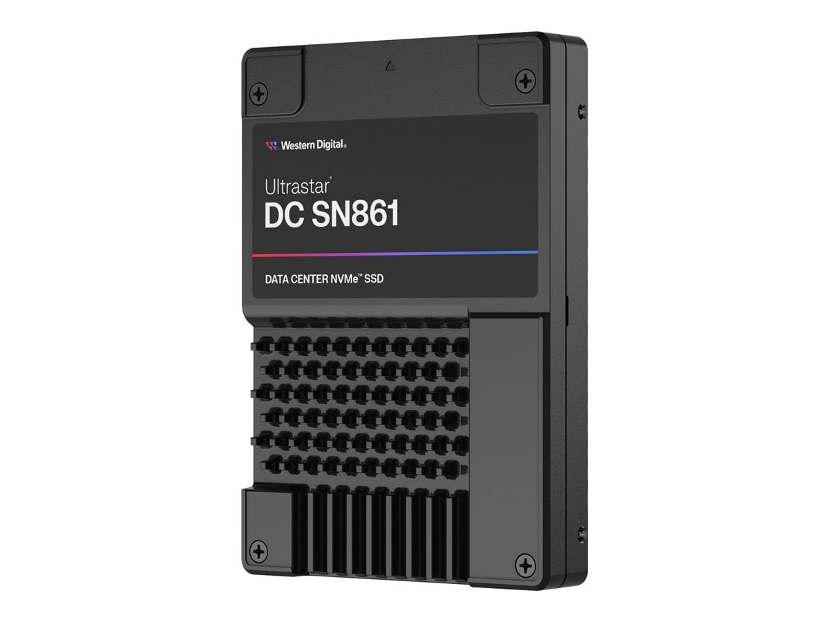 Western Digital 2,5 WD Ultrastar DC SN861 WUS6CA216PSP9X3 - SSD - Datencenter - 1.6 TB - intern - U.2 PCIe 5.0 x4 (NVMe) (0TS2531) thumbnail