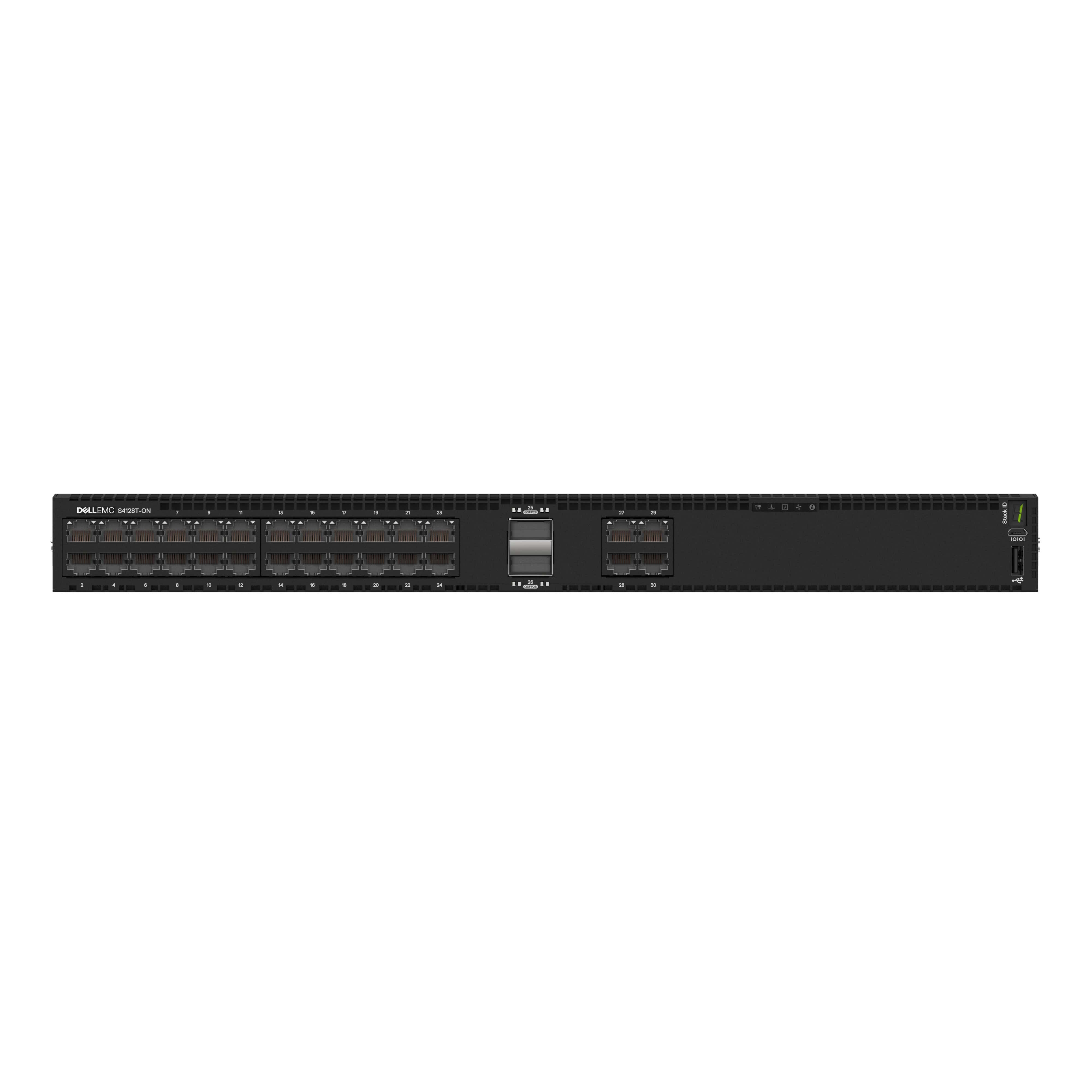 DELL S-Series S4128T Managed L2/L3 10G Ethernet (100/1000/10000) 1U Zwart (210-ALTC) thumbnail