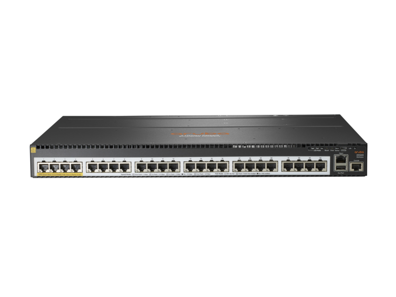 Product Image for Aruba, a Hewlett Packard Enterprise company 2930M 24 HPE Smart Rate PoE Class 6 1-slot Managed L3 Gigabit Ethernet (10/100/1000) Power over Ethernet (PoE) 1U Grijs