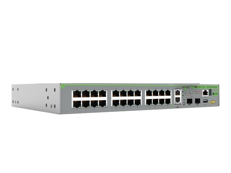 Allied Telesis AT-GS970EMX/28-50 netwerk-switch Managed L3 Gigabit Ethernet (10/100/1000) Grijs (AT-GS970EMX/28-50) thumbnail