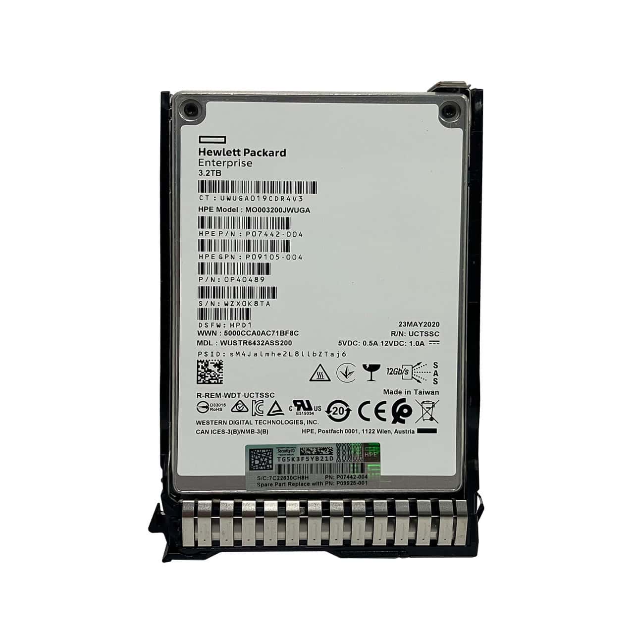 HPE 3.2TB SAS MU SFF RW DS SSD (R5Y63A) thumbnail