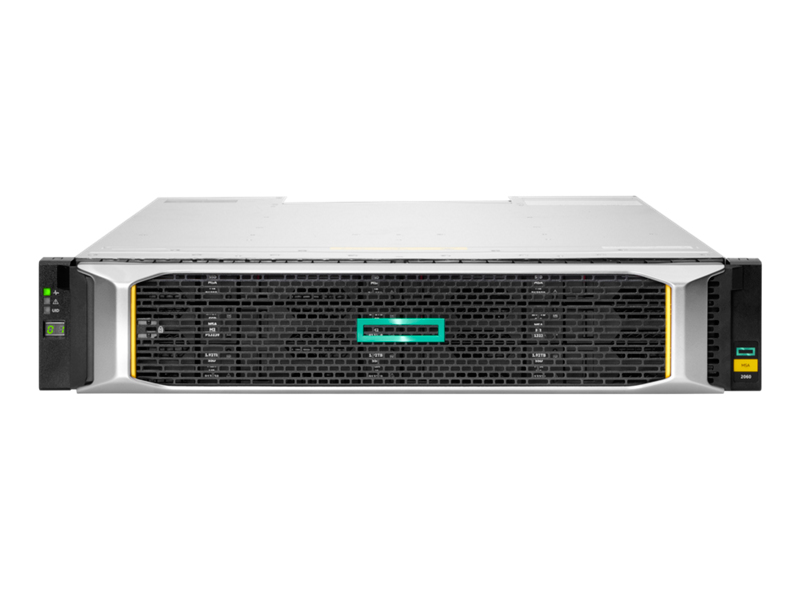 Hewlett Packard Enterprise R7J70A disk array Rack (2U) Zwart, Zilver (R7J70A) thumbnail