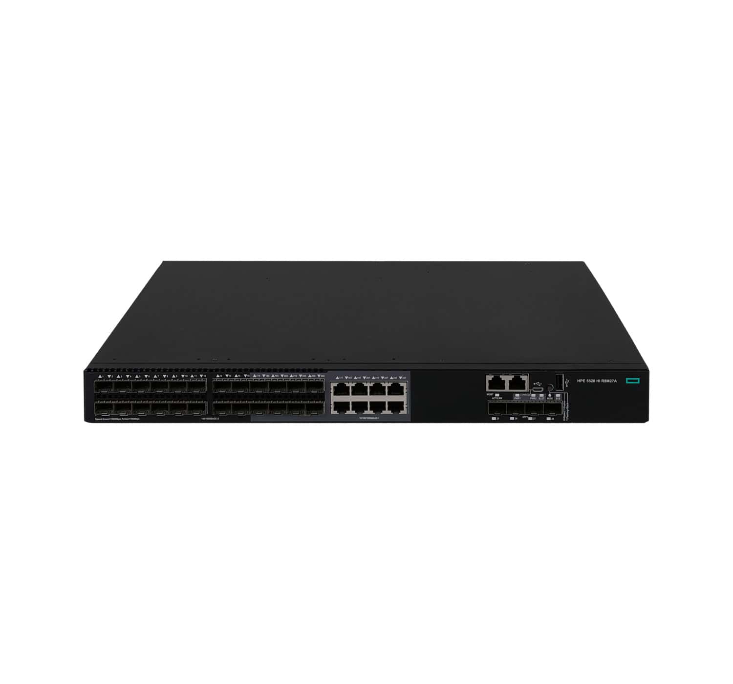 HPE FlexNetwork 5520HI Managed L3 Gigabit Ethernet (10/100/1000) (R8M27A) thumbnail