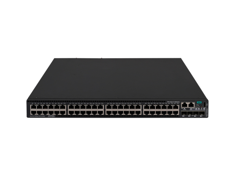 HPE FlexNetwork 5520HI Managed L3 Gigabit Ethernet (10/100/1000) Power over Ethernet (PoE) Zwart (R8M29A) thumbnail
