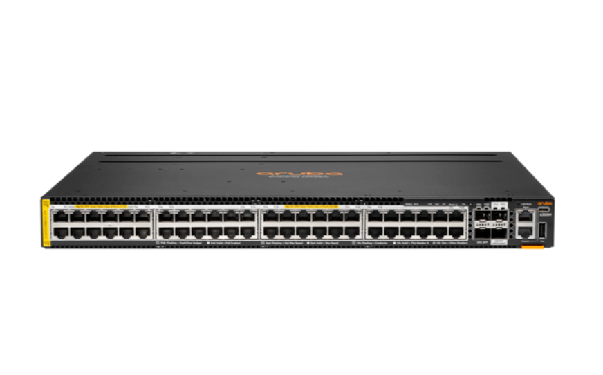 Aruba 6300M 48SR5 CL8/CL6 2P50G 2P10G SW Managed L3 Gigabit Ethernet (10/100/1000) Power over Ethernet (PoE) 1U Zwart (R8S91A) thumbnail Aruba 6300M 48SR5 CL8/CL6 2P50G 2P10G SW Managed L3 Gigabit Ethernet (10/100/1000) Power over Ethernet (PoE) 1U Zwart (R8S91A) thumbnail