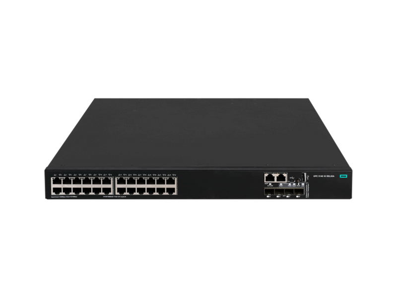 Hewlett Packard Enterprise FlexNetwork 5140 Managed Gigabit Ethernet (10/100/1000) 1U (R9L63A) thumbnail