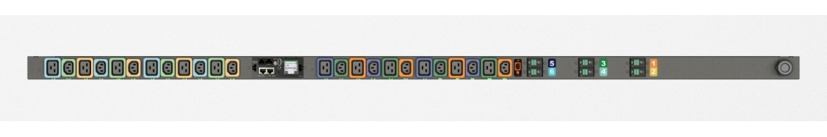 Vertiv Geist MGU5MGB1-24PBB3-3PS56B2A10-S-A energiedistributie 24 AC-uitgang(en) 0U Zwart (VP7G30A4) thumbnail