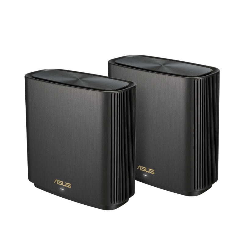 ASUS ZenWiFi AX (XT8) draadloze router Gigabit Ethernet Tri-band (2.4 GHz / 5 GHz / 5 GHz) Zwart (90IG0590-MO3A20) thumbnail