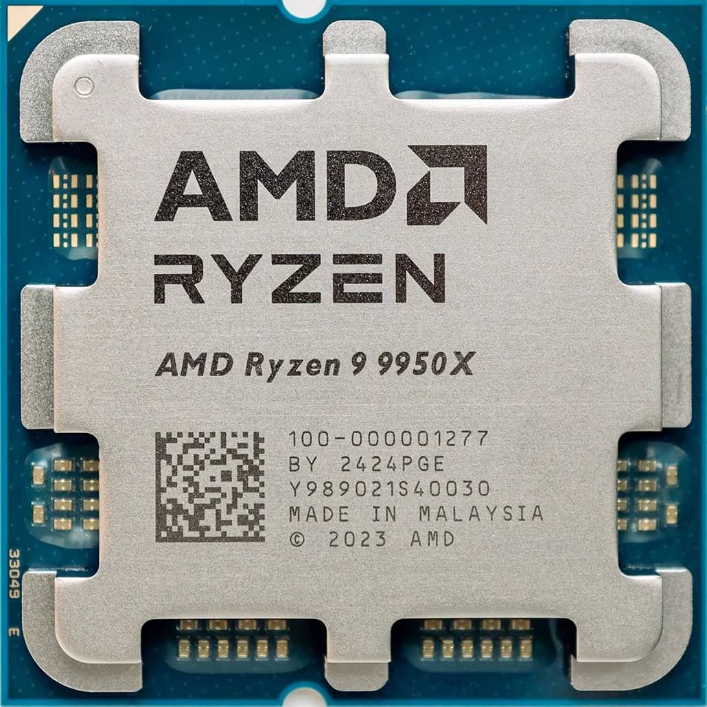 AMD RYZEN 9 9950X 5.70GHZ Single Pack Tray (100-000001277) thumbnail