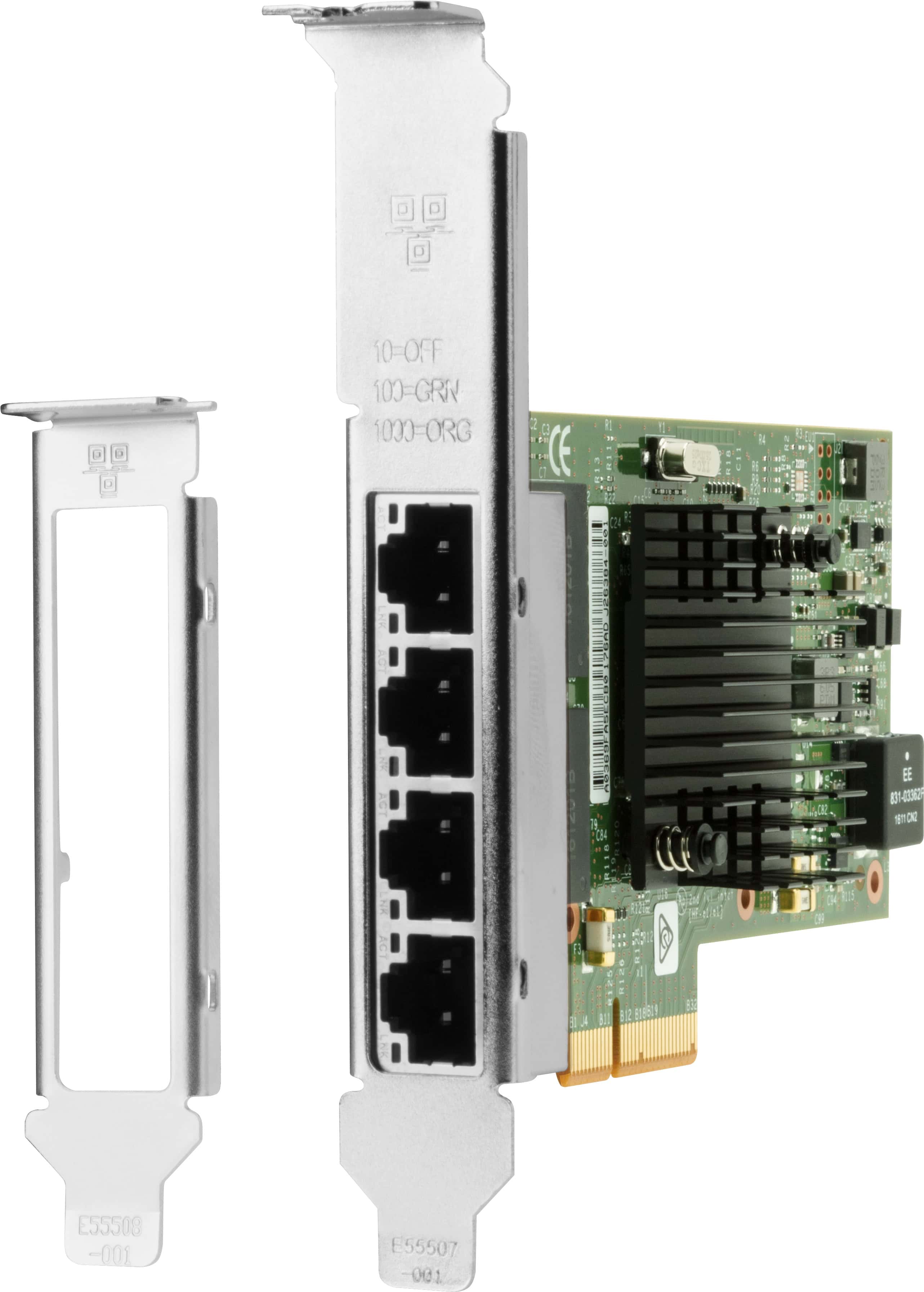 HP Intel Ethernet I350-T4 4-poorts 1-Gb NIC (W8X25AA) thumbnail