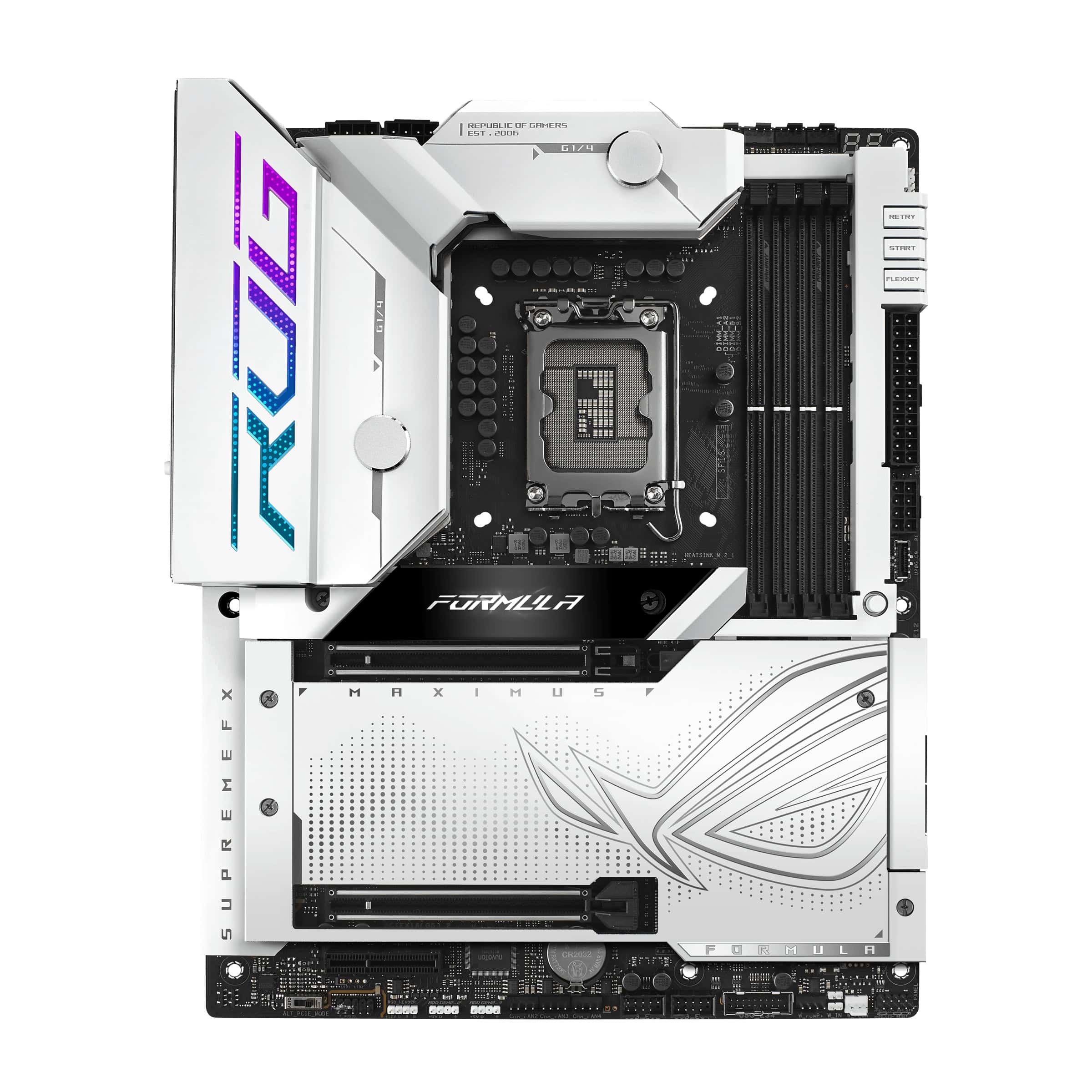 ASUS ROG MAXIMUS Z790 FORMULA Intel Z790 LGA 1700 ATX (90MB1FS0-M0EAY0) thumbnail