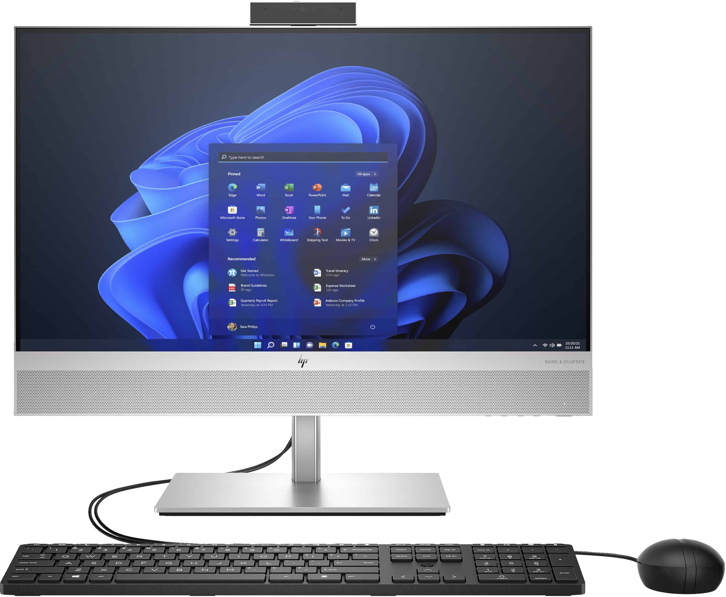 HP EliteOne 840 G9 Intel® Core™ i5 i5-13500 60,5 cm (23.8) 1920 x 1080 Pixels Alles-in-één-pc 16 GB DDR5-SDRAM 512 GB SSD Windows 11 Pro Wi-Fi 6E (802.11ax) Zilver (7B0W2EA#ABH) thumbnail