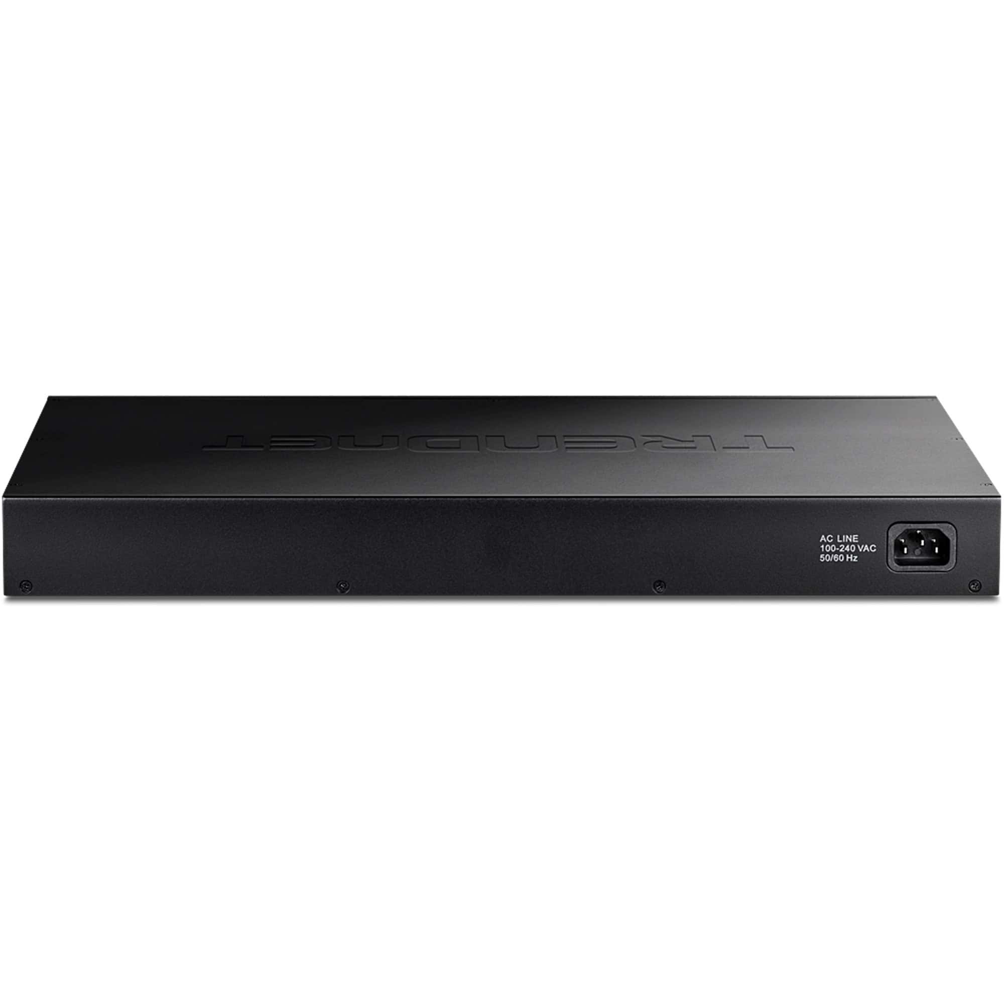 TRENDnet 28-Port Layer 2 Managed SFP Switch with 10G SFP+ (TL2-F70284) thumbnail