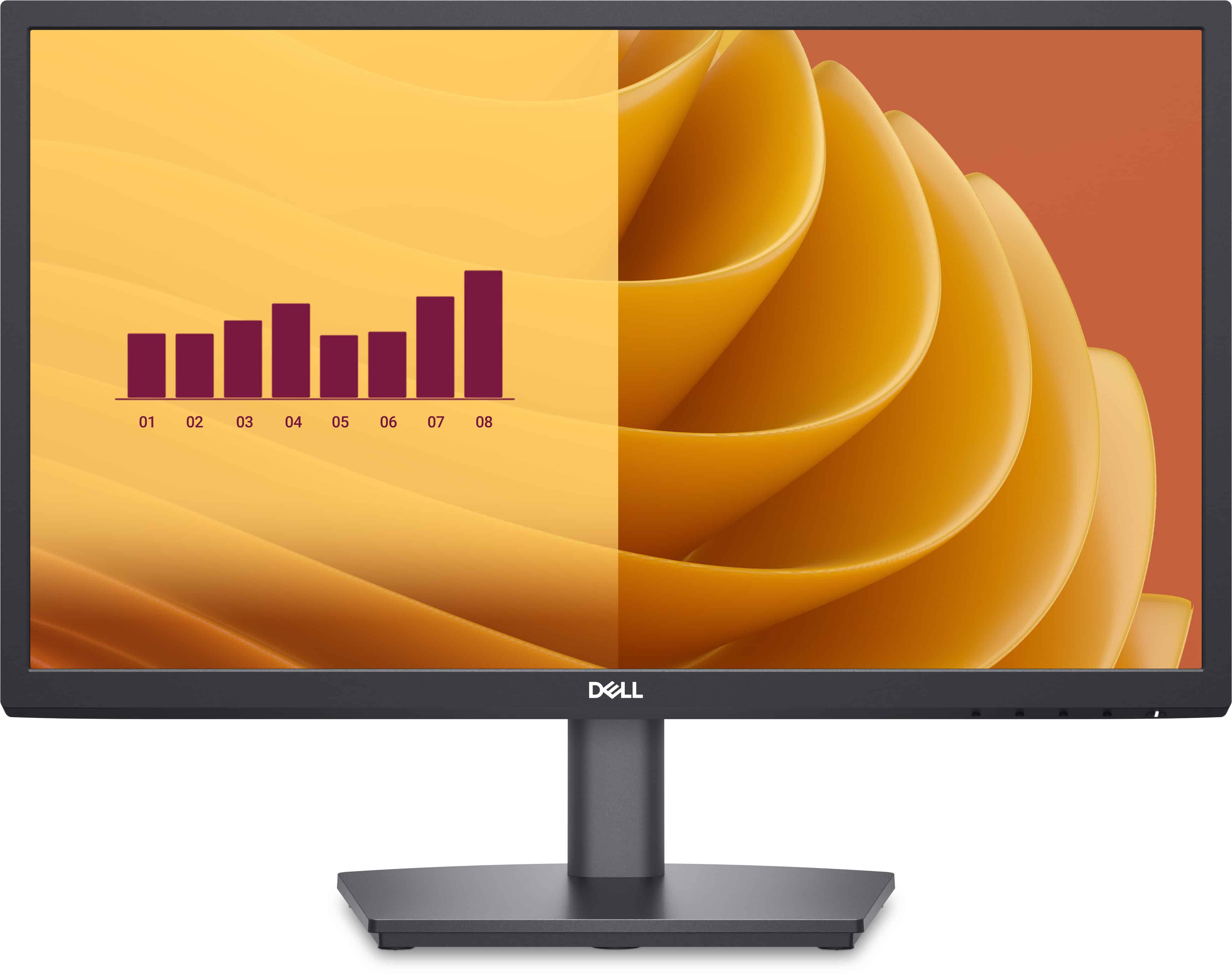 DELL E Series E2225HS computer monitor 54,5 cm (21.4) 1920 x 1080 Pixels Full HD LCD Zwart (DELL-E2225HS) thumbnail