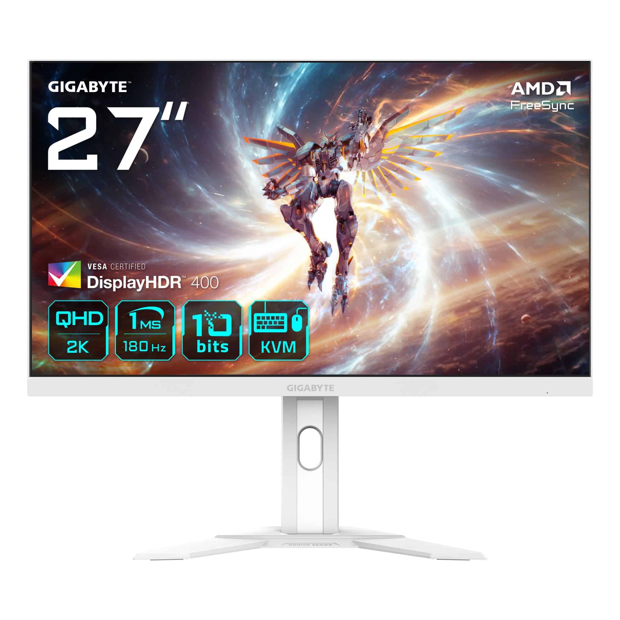 GIGABYTE M27QA ICE computer monitor 68,6 cm (27) 2560 x 1440 Pixels Quad HD LED Wit (M27QA ICE) thumbnail