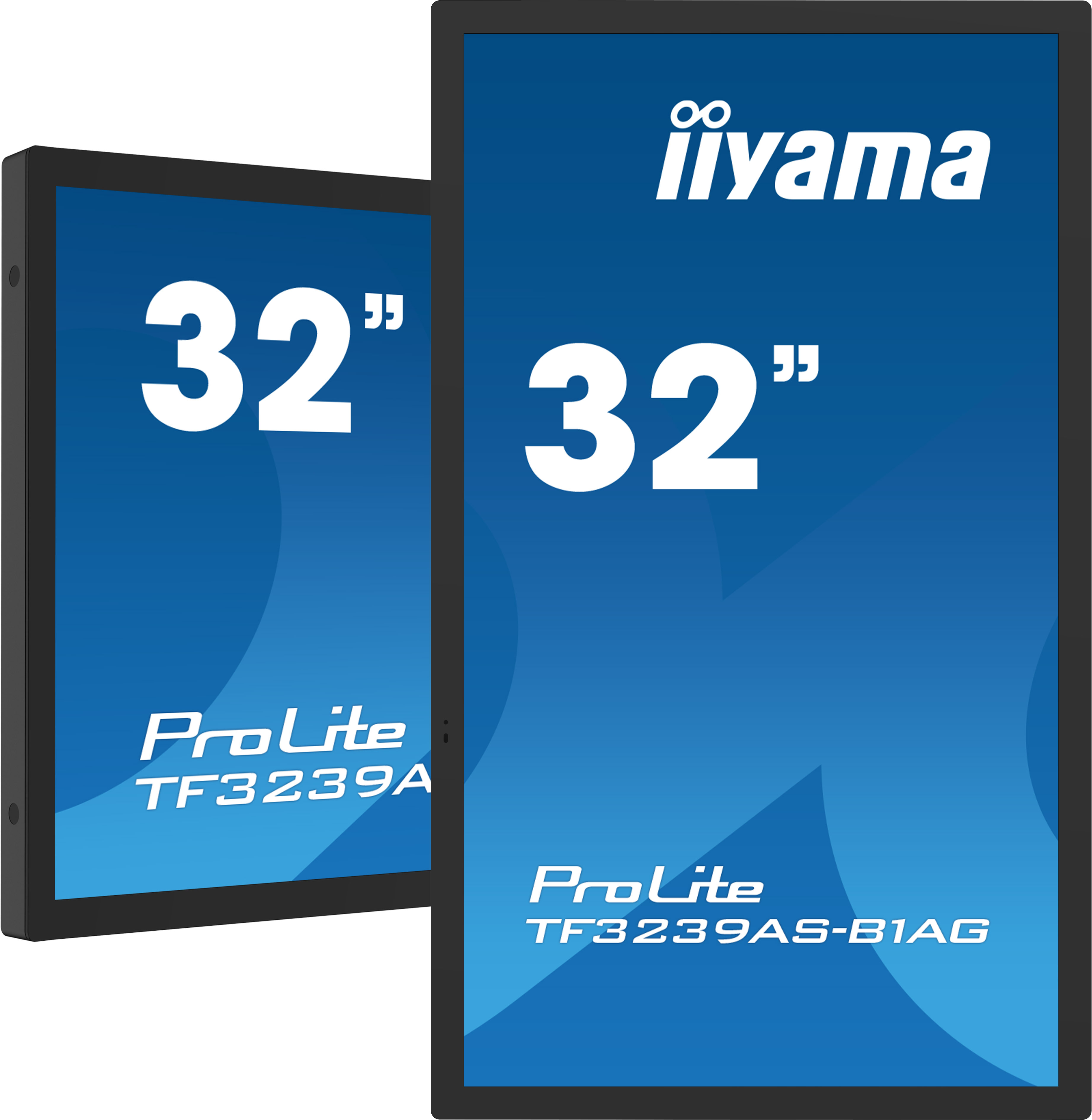 iiyama TF3239AS-B1AG computer monitor 80 cm (31.5") 1920 x 1080 Pixels Full HD LED Touchscreen Zwart (TF3239AS-B1AG) thumbnail