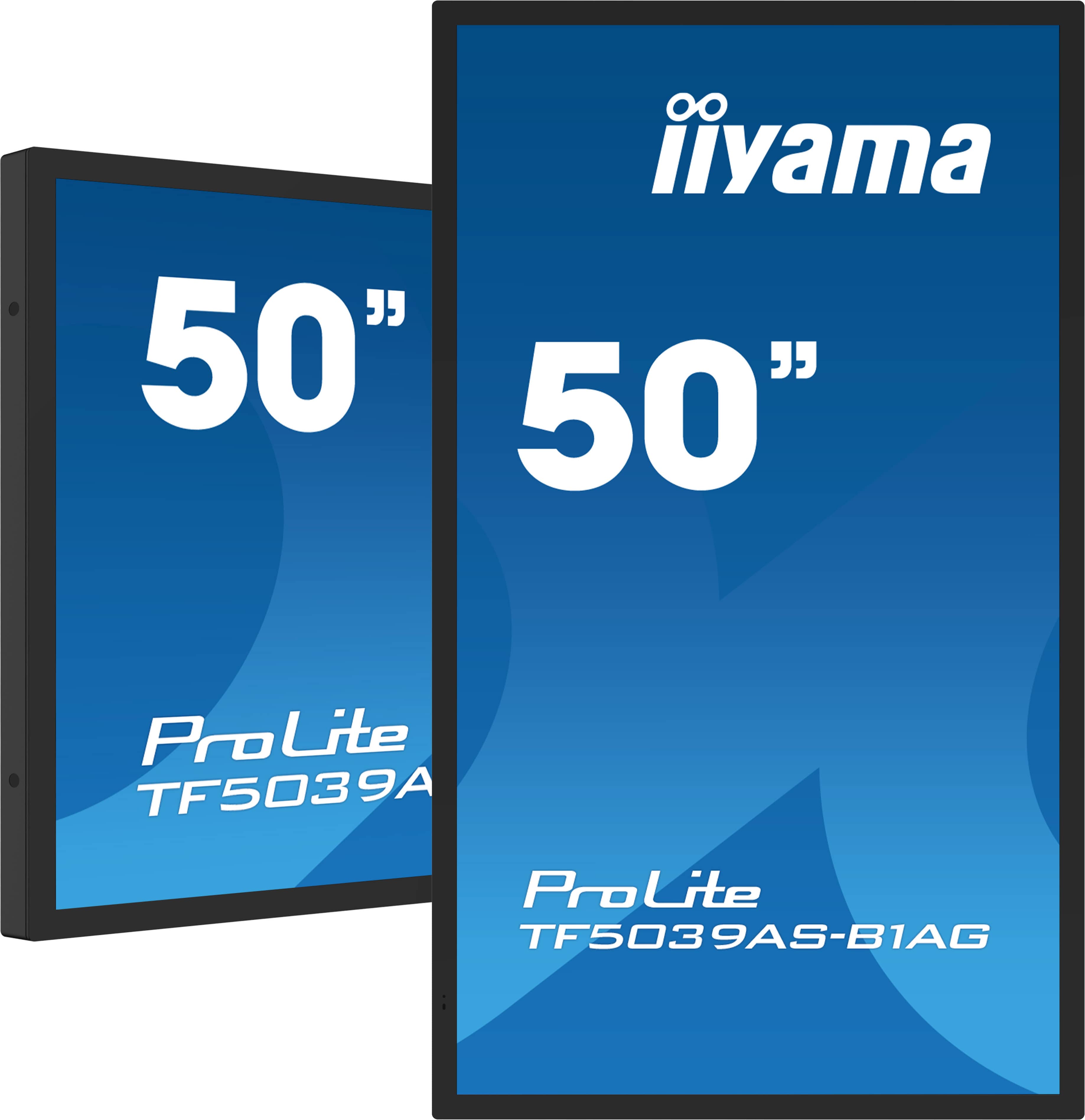 iiyama TF5039AS-B1AG computer monitor 125,7 cm (49.5") 3840 x 2160 Pixels 4K Ultra HD LED Touchscreen Zwart (TF5039AS-B1AG) thumbnail