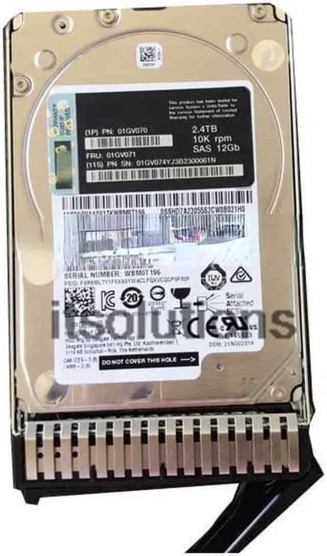 Lenovo IBM HDD 2.4 TB SAS (01GV071) thumbnail