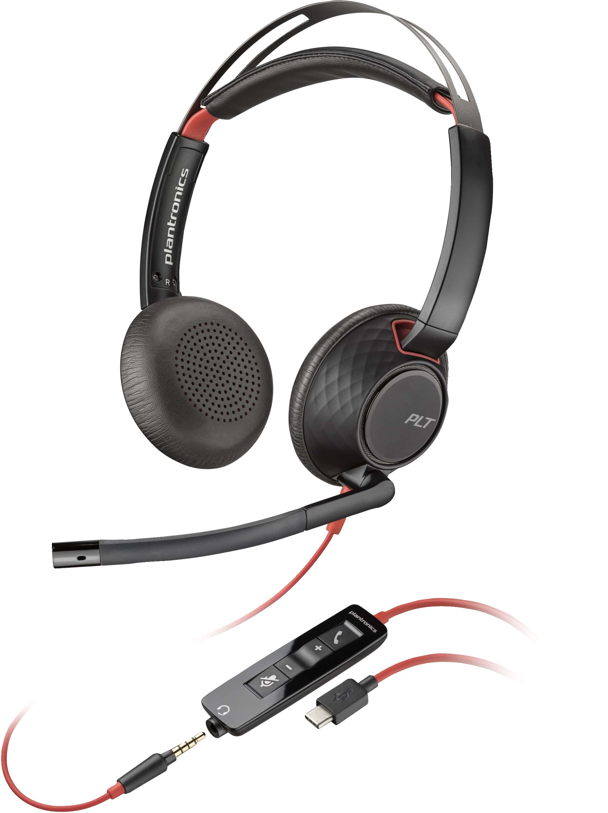 POLY Blackwire C5220 USB-C Headset + geïntegreerd snoer (805H3AA) thumbnail