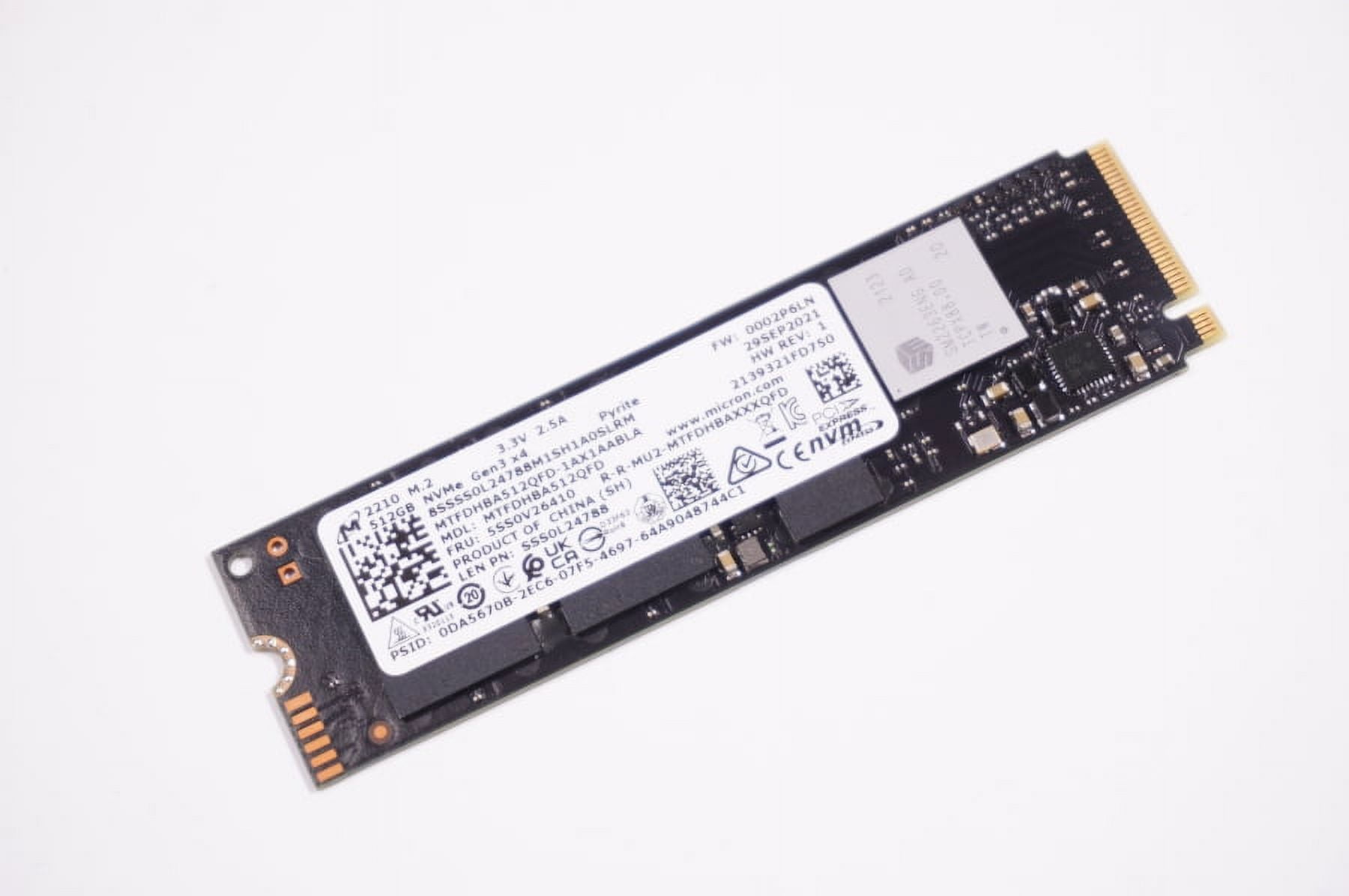 HP SKO-SSD 512GB M2 2280 PCIe NVMe Value (L85364-001) thumbnail