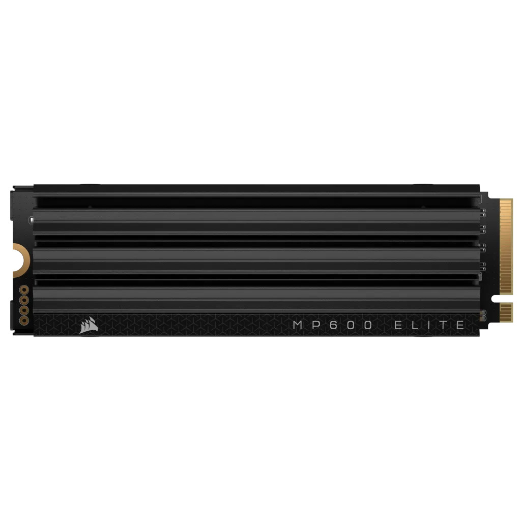 Corsair SSD    4TB CORSAIR  M.2  PCI-E   NVMe Gen4 MP600 ELITE HS (CSSD-F4000GBMP600EHS) thumbnail