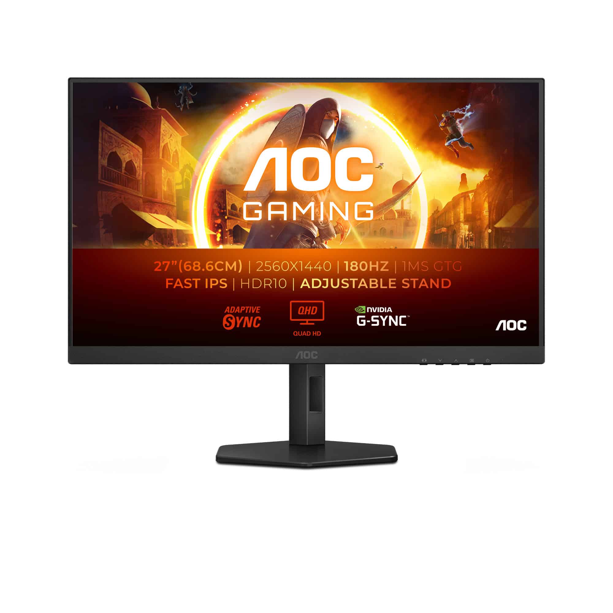 AOC G4 Q27G4XF computer monitor 68,6 cm (27) 2560 x 1440 Pixels Quad HD LED (Q27G4XF) thumbnail